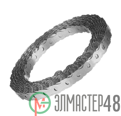 Лента перфорированная волна 12х0.55 цинк 25м Tech-Krep/Zitar 123883