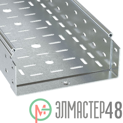 Лоток листовой перфорированный 80х80 L3000 сталь 1мм DKC 3530110