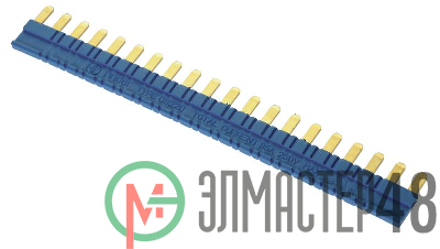 Соединитель шинный 20п син. FINDER 09320