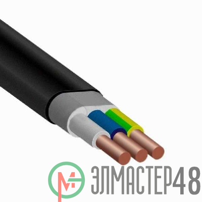 Кабель ВВГ-П 3х2.5 Ч (бухта 100м) (м) Кабэкс