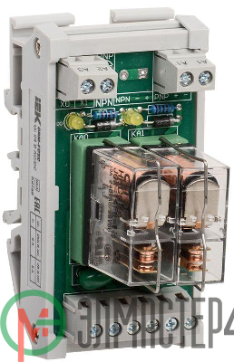 Реле интерфейсное ORM 5 2 конт. группа 24В DC/AC IEK ORM-FC2C