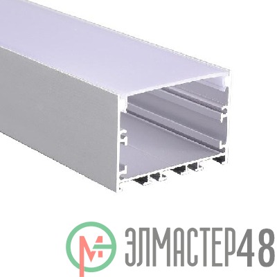 Профиль накладной PAL 5035 (комплект 2м; 2глухих заглушки; рассеиватель матов.; 4клипсы крепежных) JazzWay 5049956