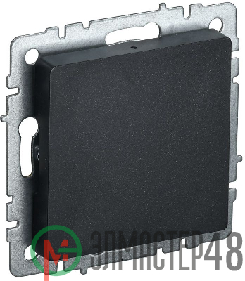 Заглушка c суппортом BRITE МЗ10-БрЧ черн. IEK BR-PL10-K02