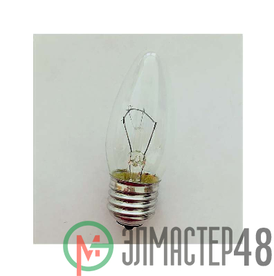 Лампа накаливания ДС 230-40Вт E27 (100) КЭЛЗ 8109003
