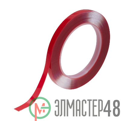 Скотч двустор. 9ммх5м прозр. REXANT 09-6509