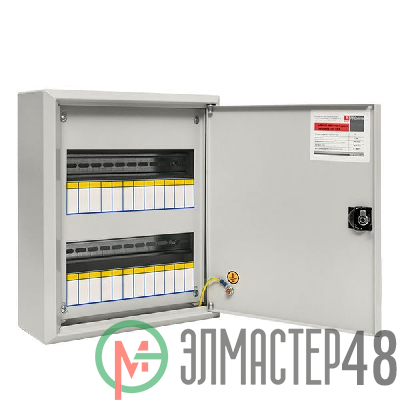 Щит ЩРН-24 (з) пласт. замок EKF mb21-24n