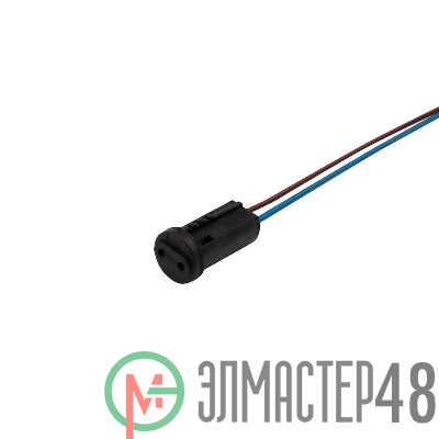 Цоколь "патрон" пластиковый G4 с проводом 15 см бел. Rexant 11-8895