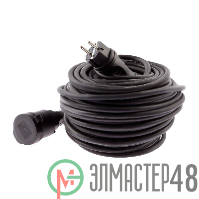 Удлинитель-шнур 1х30м с заземл. 16А IP44 UPx-1e-3х1.5-30m-IP44(KG) КГ 3х1.5 (бухта) Эра Б0050859