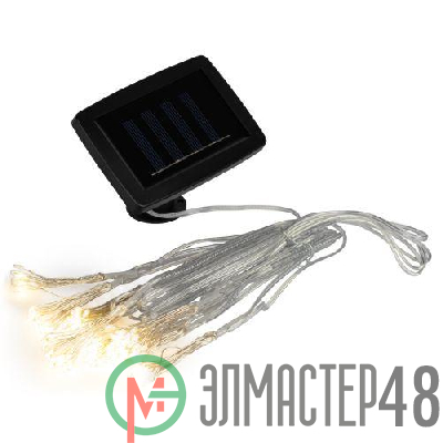 Гирлянда садовая ERASF22-45 Фейерверк 150 LED на солнечной батарее 3.8м ЭРА Б0057663