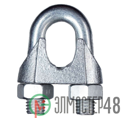 Зажим для троса DIN 741 ZN М5 Партнер 18772