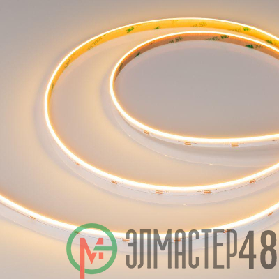 Лента светодиодная COB-S-X480-8mm 24V Warm 2700К 6Вт/м IP20 боков. свечение (уп.5м) Arlight 046904