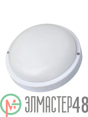 Светильник ДПО 25Вт 6500К IP65 230В круг ЖКХ настенно-потолочный КОСМОС KOC_DPO25WR1.64K