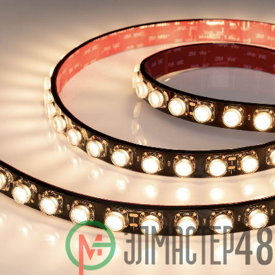 Лента светодиодная FLT-PS-A42-BLACK-23mm 24V Warm 3000К 21Вт/м IP67 30deg герметичная (уп.5м) Arlight 040920