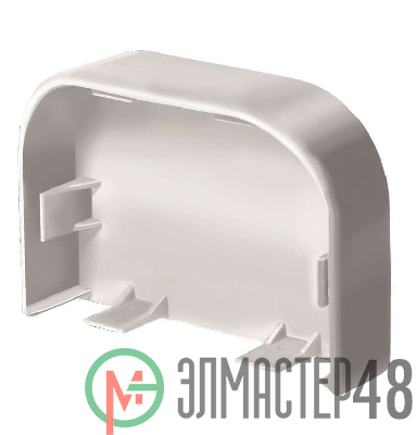 Заглушка для кабель-канала РКК 74х55 Арктика бел. Ruvinil ЗГЛ-74х55