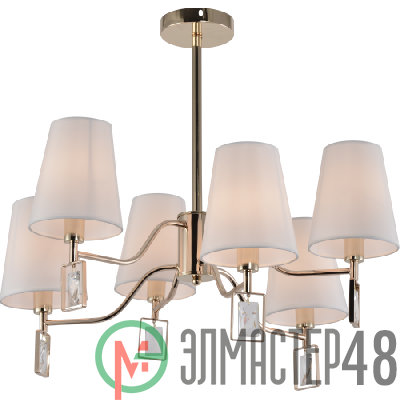 Люстра Cristal 2095-306 6хЕ14 40Вт классика Rivoli Б0062113
