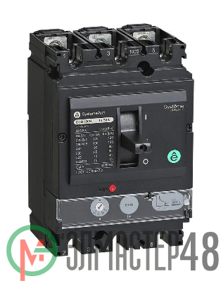 Включатель автоматический SYSTEMEPACT CCB160 36кА 3P3D TMD160 рычаг SE SPC160F160L3DF