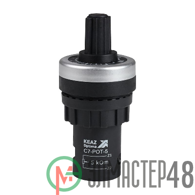 Потенциометр OptiSignal Compact D22 С7-POT-5 5кОм XB4BD912R5K КЭАЗ 362215