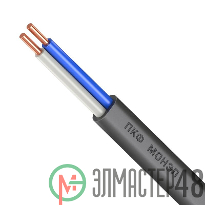 Кабель ВВГ-Пнг(А)-LS 2х6 (N) 0.66кВ (уп.100м) Монэл 020002203