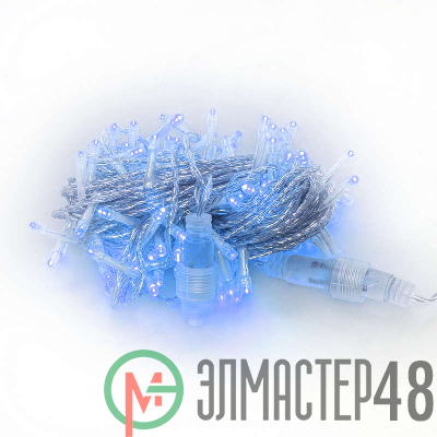 Гирлянда LD120-B-E 120 светодиод. с доп. подключ. до 20 доп. модулей 12м син. SHLights 4607144111669