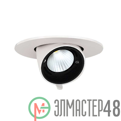 Светильник светодиодный PLED DL4 WH Downlight 18Вт 4000К IP40 24град. ДВО встраив. поворотн. Pro+ JazzWay 5021884