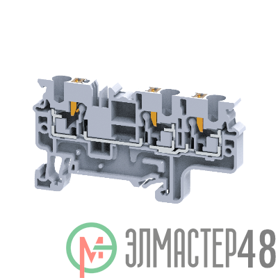 Клемма с 3-мя контактами push-in OptiClip СP-4-TRIPLET-I сер. КЭАЗ 331848