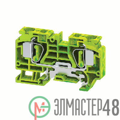 Клемма заземляющая пружинная OptiClip CSCG-16-PE-(1.5-16) КЭАЗ 289763