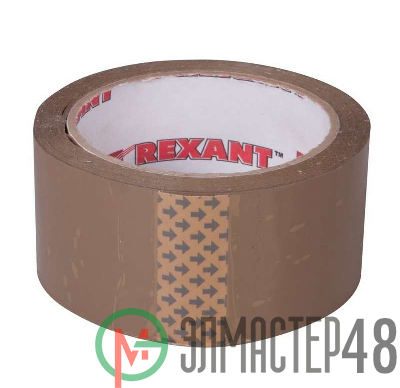 Скотч упаковочный 48ммx66м 50мкм корич. Rexant 09-4212