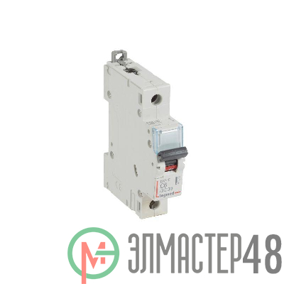 Выключатель автоматический модульный 1п C 6А 6кА DX3-E 6000 1мод. 230/400В Leg 407260