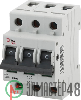 Выключатель нагрузки 3п 63А ВН-32 Pro NO-902-90 ЭРА Б0031914