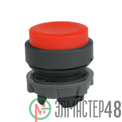 Головка кнопки OptiSignal D22 A5-PJ-4 выступ. толкатель красн. пластик ZB5AL4 КЭАЗ 332297