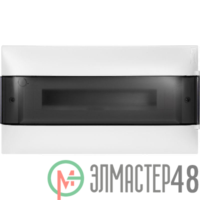 Щиток пластиковый навесной Practibox S 1х18 дым. дверь Leg 137616