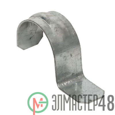 Скоба однолапковая d25-26мм метал. для монтажн. пистолета EKF smp-1-25-26