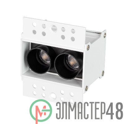 Светильник светодиодный MS-ORIENT-BUILT-TRIMLESS-TC-S38x67-5W Day4000 WH-BK 30 deg IP20 230В металл Arlight 032228