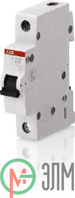 Выключатель автоматический модульный 1п C 25А 6кА SH201 C 25 ABB 2CDS211001R0254
