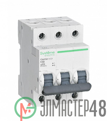 Выключатель автоматический (АВ) С 32А 3P 4.5кА 400В City9 Set SE C9F34332