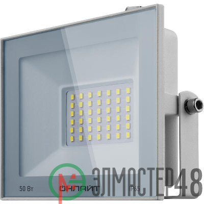 Прожектор светодиодный 90 136 OFL-50-4K-WH-IP65-LED 50Вт 4000К IP65 4000лм бел. ОНЛАЙТ 90136
