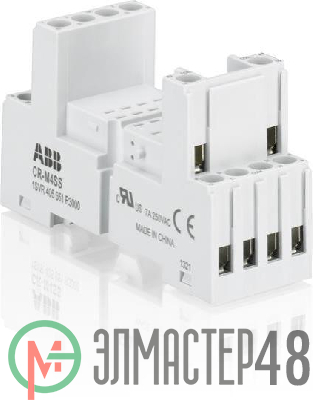 Цоколь CR-M4SS для реле CR-M2/4ПК ABB 1SVR405651R3000