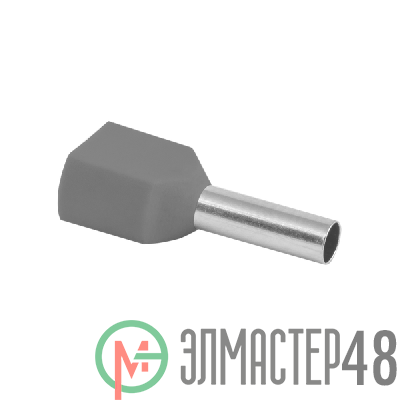 Наконечник штыревой втулочный изол. НШвИ(2) 4-12 (уп.50шт) EKF nhvi2-4.0-12