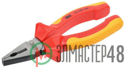 Пассатижи диэлектрические 160мм K3 ARMA2L 3 IEK A2L3-PL20-K3-160