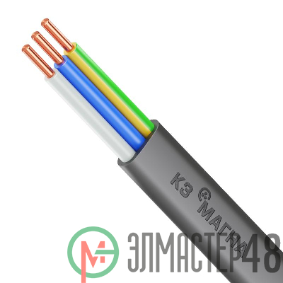 Кабель ВВГ-Пнг(А)-LS 3х10 ОК (N PE) 0.66кВ (м) Магна УТ000026413