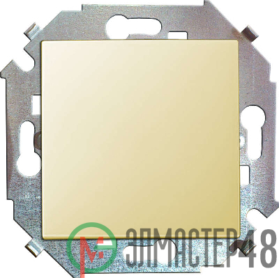 Механизм выключателя 1-кл. СП Simon15 16А IP20 сл. кость Simon 1591101-031