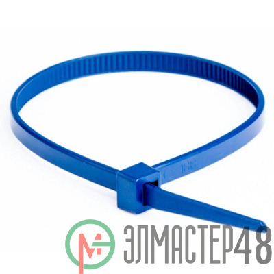 Хомут кабельный 3.6х200 P6.6 для индикации син. (уп.100шт) DKC 25214SRCDT