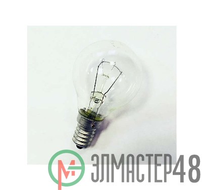 Лампа накаливания ДШ 230-60Вт E14 (100) КЭЛЗ 8109006