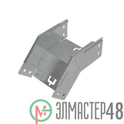 Угол для лотка вертикальный внешний 45град. 150х80 сталь 1мм "ПЛЮС" VLplus45-80-150 HD КМ PL1471