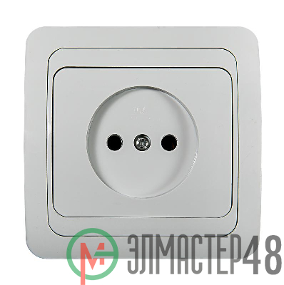 Розетка 1-м CLASSICO 2022 бел. ASD / IN HOME 4680005959891