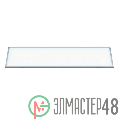 Светильник светодиодный ULP-30120-36W/DW EFFECTIVE SILVER 36Вт 6500К офисный потолочный встраив. опал. рассеив. с источником питания серебр. Uniel UL-00001789