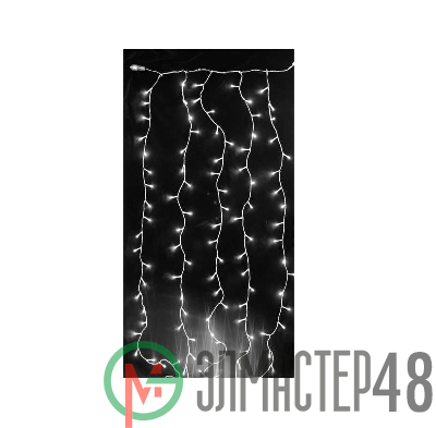 Гирлянда занавес 150х150см LDCL368-W-E 368 LED WH бел. IP20 SHLights 4690601035547