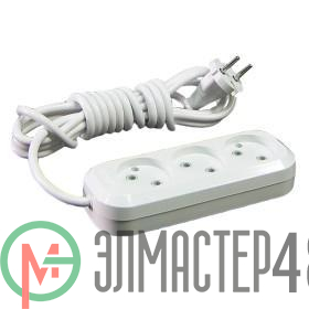 Удлинитель 3х7м без заземл. 10А IP20 Makel MGP127