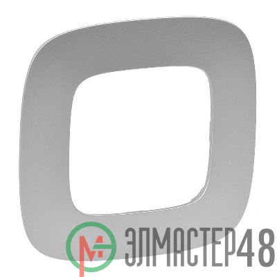 Рамка 1-м Valena Allure универсальная алюм. Leg 754391