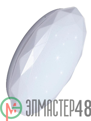 Светильник светодиодный Classic DIAMOND 36Вт 230В 4000К 2340лм 368х65мм настенно-потолочн. КОСМОС KCDiam36W_4000